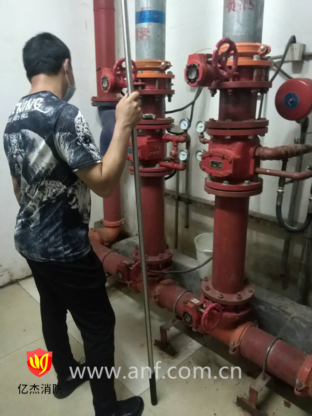 北京朝陽旺角消防穩壓泵改造